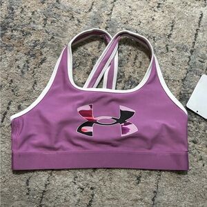 Under Armour Girls Lavender Sports Bra size large